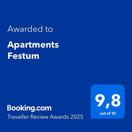 Apartments Festum Шибеник Экстерьер фото